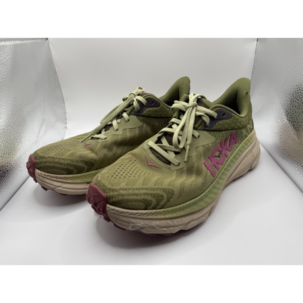 Hoka One One Challenger ATR 7 1134498-FBT Women 9.5 B Shoes Forest Floor Sneaker